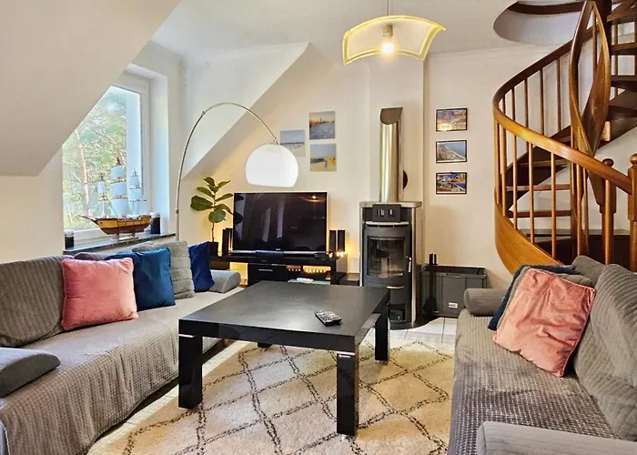 Holiday Home Apartament Dwupoziomowy Przy Plazy Z 2 Balkonami, 2 Lazienkami